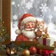 thumbnail image 4 of Pegatinas Navideñas Coloridas para Baño | Calcomanías para Dormitorio Infantil | Decoración Mural Autoadhesiva | Vinilo Impermeable para Pared | Decoración para El Hogar, La Sala de Juegos, La Guarde, 4 of 6