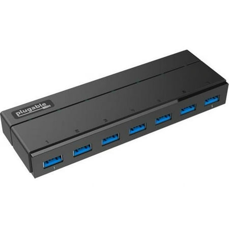 UPC: 0819927011736 | Plugable 7-Port USB 3.0 Hub with 36W Power Adapter