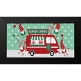 thumbnail image 2 of Jacobs, Cindy 24x14 Black Modern Framed Museum Art Print Titled - Gnome Candy Cane Truck, 2 of 5