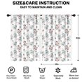 thumbnail image 2 of Blackout Kids Curtains,White Cow Milk Jar Pattern Childrens Insulated Curtains Set Of 2,Bedroom Essentials,Toddler Room Decor 42x63in(106x160cm), 2 of 5