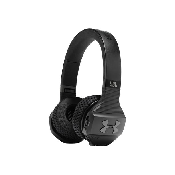 JBL Under Armour Sport Wireless Train - Headphones with mic - - Bluetooth - wireless - black - Walmart.com