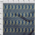 thumbnail image 2 of oneOone Cotton Flex Fabric Peacock Block Decor Fabric Printed BTY 40 Inch Wide, 2 of 4