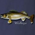 thumbnail image 3 of CafePress - Long Sleeve Dark Walleye T Shirt - Long Sleeve Dark T-Shirt, 3 of 4