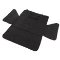 thumbnail image 4 of Funda para asiento de coche para perro, impermeable, resistente a arañazos, de tela Oxford, de malla transpirable, para asientos traseros de coche y SUV, color negro, 4 of 14