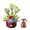 Lily-455pieces, variant on Electric Building Block Flower Set 455 Pieces, Motorized Blooming Lily with LED Lights, Spray Bottle Remote Control, DIY Building Kit, Christmas Gift for Women Girls Adults