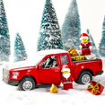 thumbnail image 2 of Promotion Clearance! Red Truck Decor Handcrafted Red Metal Truck Car Model for Decoration Table Decoration, 2 of 6