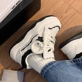 thumbnail image 6 of CHICVOMEY Platform Sneakers for Women Trendy Chunky Retro Y2K Walking Shoes Cute Casual Fashion Soft Comfort Thick Sole Outdoor Travel Shoes for Girls, 6 of 6