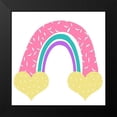 thumbnail image 2 of Allen, Kimberly 15x15 Black Modern Framed Museum Art Print Titled - Be Rainbow 2, 2 of 5