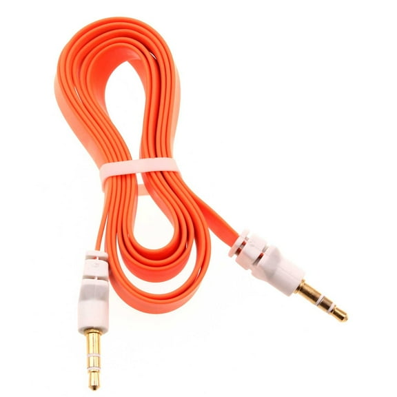 3.5mm Aux Cable for Samsung Galaxy A13 5G,A03s Phones - Adapter Car Stereo Aux-in Audio Cord Speaker Jack Wire Flat