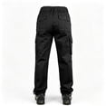 thumbnail image 4 of Men 6 Storage Utility Cargo Pants Stretch Ripstop Tapered Hiking Work Pants S-XXL（1 piece） without belt, 4 of 10