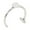Heart, variant on 10mm Stainless Steel Fake Nose Ring Hoop Septum Rings C Clip Lip Ring Earring Fake Nose Piercing Women Body Jewelry Non-Pierced