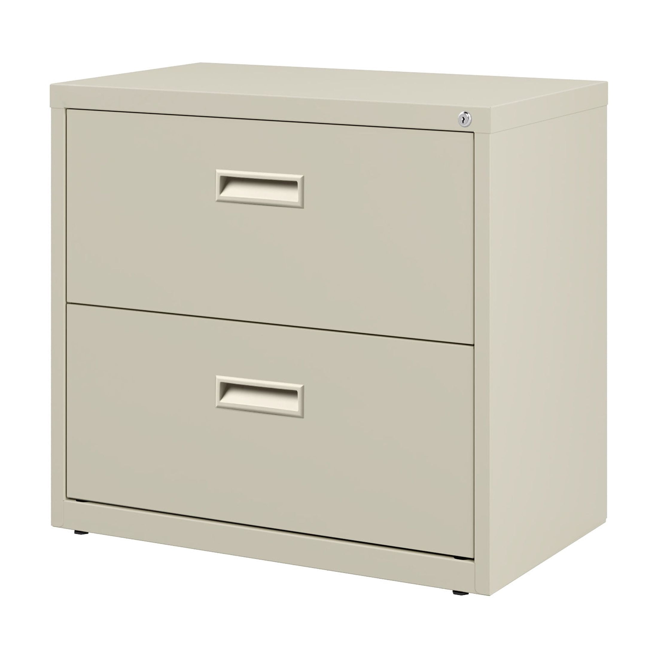 Hirsh 30 inch Wide 2 Drawer Lateral File Cabinet for Home or Office, Putty