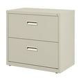 thumbnail image 3 of Hirsh 30 inch Wide 2 Drawer Lateral File Cabinet for Home or Office, Putty, 3 of 5