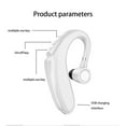 thumbnail image 6 of Nkmbld Noise Cancelling Headphones Bluetooth Conduction Headphones Open Ear Headphones Bluetooth 5.0 Sports Wireless Earphones with Built-In Mic,Sweat Headset, White, 6 of 7