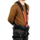 thumbnail image 4 of Arnés de seguridad para todo el cuerpo Protección contra caídas Equipo personal Construcción Andamio Espeleología Rappel con mosquetó Baoblaze Aprovechar, 4 of 8