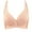Red-a, variant on Padded Nursing Bras Women Padded Bra Feature V-Neck Full-Figure Bra Style W-509 Pinks 46