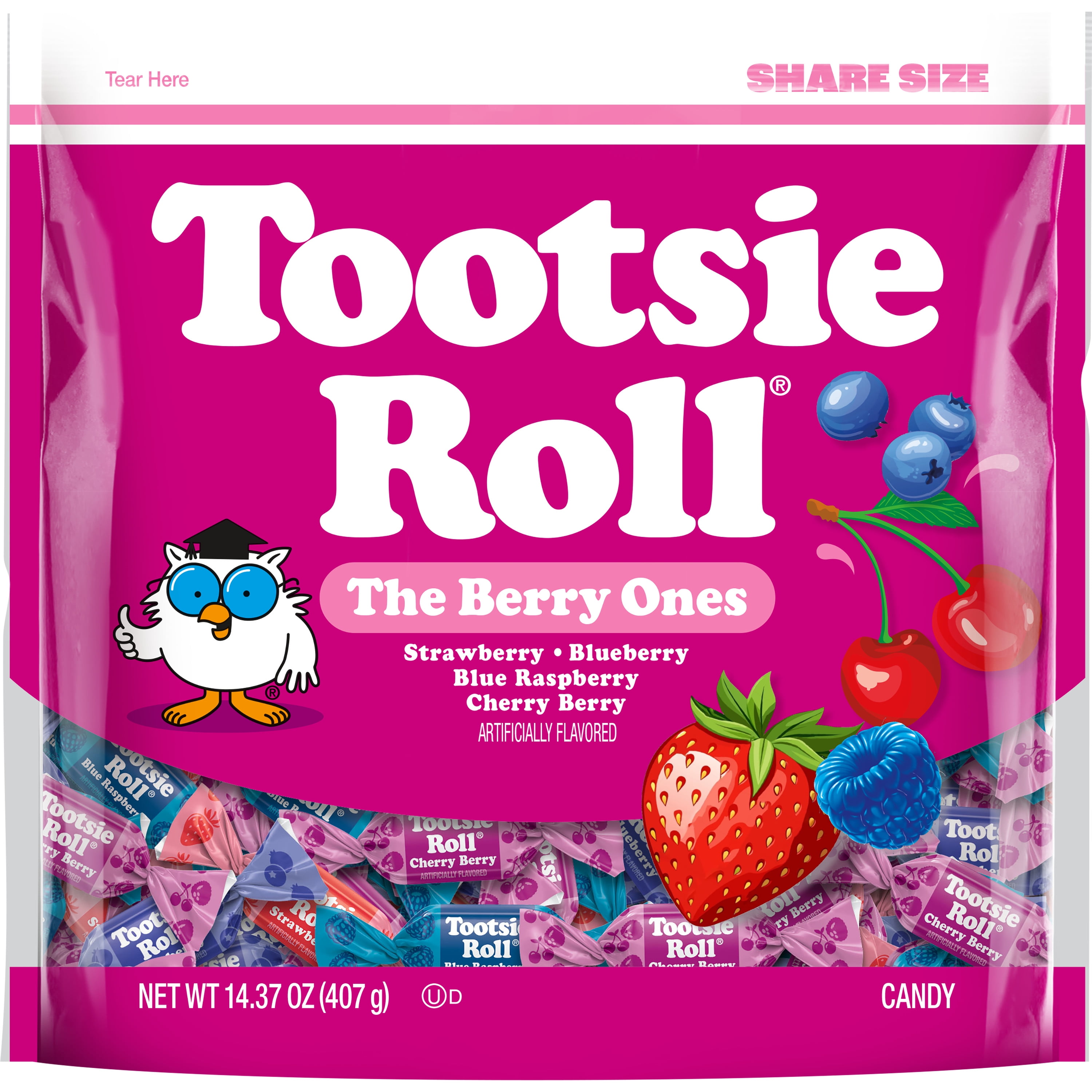 Tootsie Roll, Candy, Vanilla Midgees, 12 oz, 50 count - Walmart.com