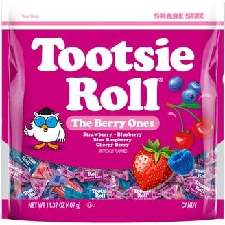 Tootsie Roll Midgees Fruit Candy, Balanced Cocoa Taste, 6.29 Oz