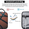 thumbnail image 5 of Basketball Lunch Box Boys Girls ,Sport Insulated LunchBag,Green Lunch Boxes Waterproof LunchBox Cooler Tote Bag for Work, Picnic, 5 of 9