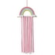 thumbnail image 1 of Organizador de moños para niñas, decoración con colgador de moños de arcoíris, rosa, 1 of 5