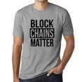 thumbnail image 1 of T-Shirt Graphique pour Hommes Blockchains Matter Cryptocurrency Éco-Responsable Édition Limitée Tee-Shirt Manches Courtes Vintage Cadeau d'Anniversaire Original, 1 of 7