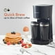 thumbnail image 5 of Elite Gourmet EHC116 - Cafetera doble goteo doble incluye dos tazas térmicas interiores de acero ino, 5 of 7