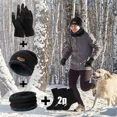 thumbnail image 3 of 5p Unisex Guantes Para Frio Y Gorros Tejidos Y Gorro Bufanda, 3 of 8