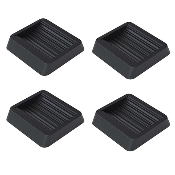 4 Pack Hardwood Floor Protectors Square Bed Frame Wheel Stoppers Chair Leg Floor
