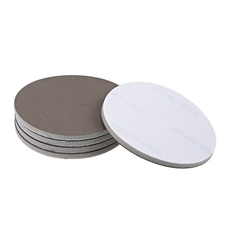 

4-Inch 800-Grits Hook and Loop Sanding Disc Sponge Sanding Pad Wet Dry Aluminum Oxide Sandpaper 5pcs