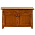 thumbnail image 2 of Crafters and Weavers Mission Solid Quarter Sawn Oak Cabinet in Cherry, 2 of 4