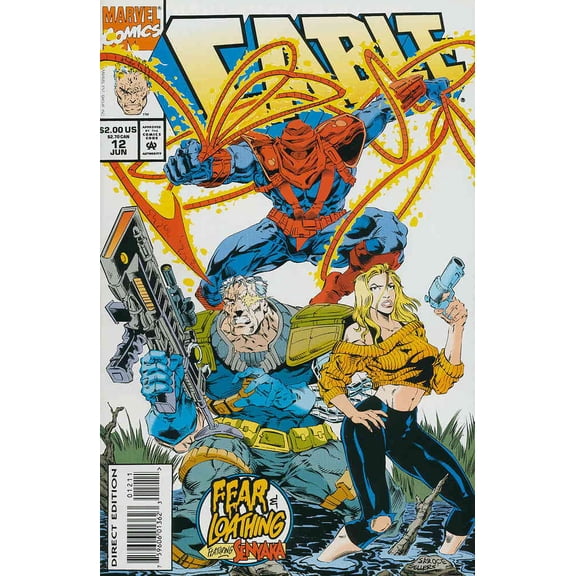 Cable #12 VF ; Marvel Comic Book