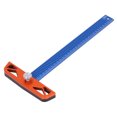 thumbnail image 3 of T Type Règle T Type Règle Jauge de Marquage Règle T Type Travail du Bois Scribe T Type Règle en Alliage d'Aluminium Matériel 2 Backboard 2 Longueurs Utilisables Bleu Réglable Marquage Flexible, 3 of 8