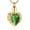 Green, variant on Urn Necklaces for Ashes Birthstone Heart Shape Urns for Human Ashes Memorial Cremation Urn Locket Keepsake Ashes Jewelry