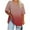 Wine, variant on AnuYalue Women's Casual Plus Size Top Short Sleeve V Neck Tunic Blouses Fashion Striped Oversized Loose Tees 2025 Summer Breatable Going Out Workout Tshirt