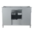thumbnail image 2 of Bellaterra Home 800632-48SBN-LG 48 in. Single Vanity with Carrara Marble Top, Light Gray & White, 2 of 6