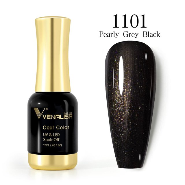 Venalisa Uña-esmalte de Gel para uñas, laca de Gel UV LED de cobertura completa, 12ml