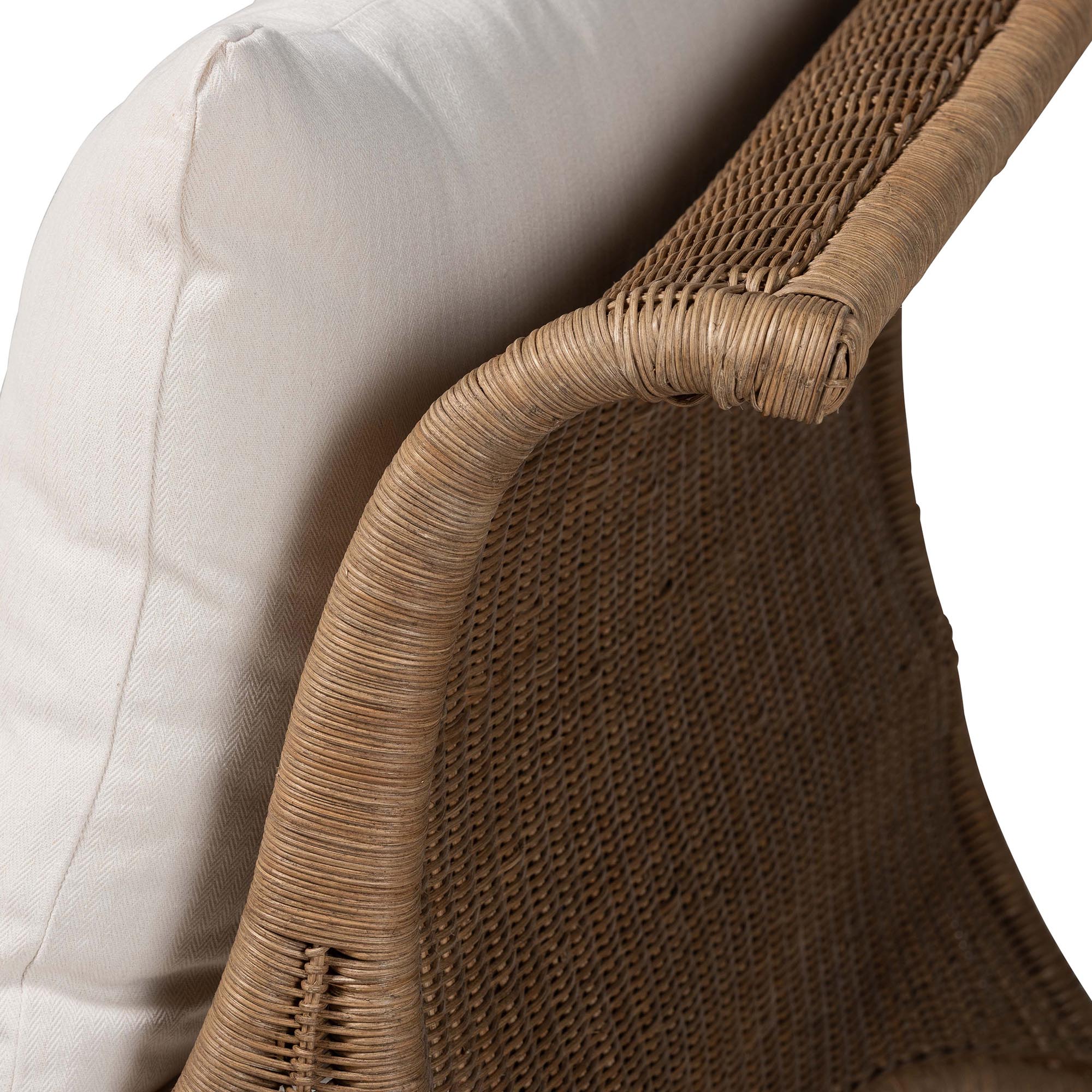 bali & pari Kalisha Boho Daybed, Greywash