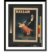 Historic Framed Print, Kellar - 3, 17-7/8" x 21-7/8"