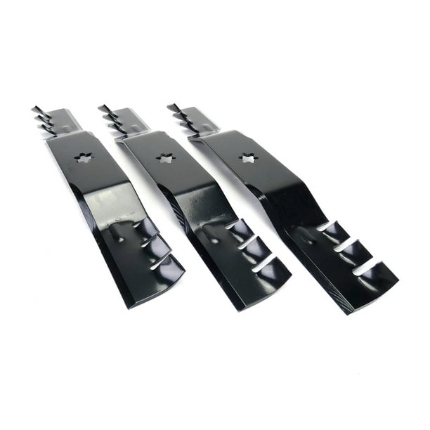 (3) 12809 Mower Blades for Cub Cadet 94204053B 94204053C, 50" Deck