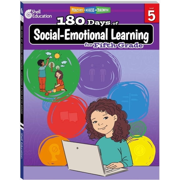 180 Daysâ„¢: Social-Emotional Learning for Fifth Grade: Practice, Assess, Diagnose (Paperback)