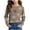 Brown, variant on Maean Boys Girls Shirts Star Printed Long Sleeve Crewneck Tshirts Casual Loose Tee Blouse for 3-14 Years