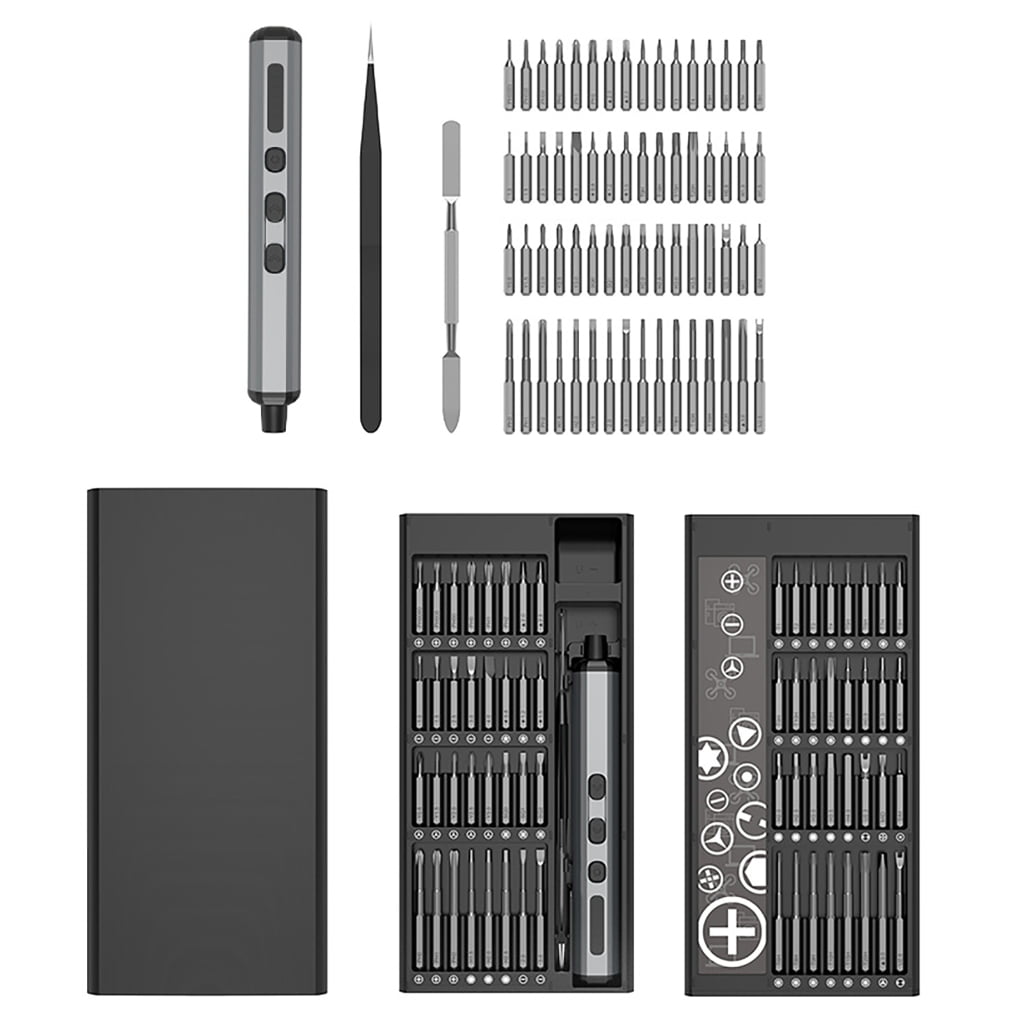 Yokua 68 in 1 Electric Screwdriver Adjustable 3.7V USB C Rechargeable Removable