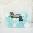 thumbnail image 3 of Premium 1-Inch Round Tissue Paper Party Confetti - 50 Grams -  Mint, Aqua, White, 3 of 3