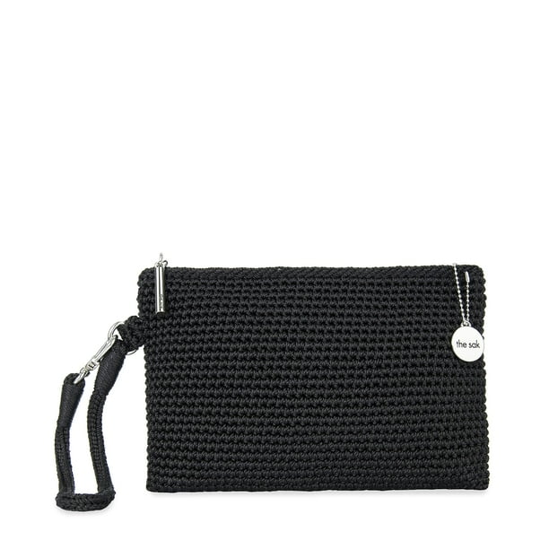 Monedero de pulsera The Sak Vita Sak Vita, tejido a mano, color negro