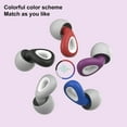 thumbnail image 3 of CSChome Bouchons d'Oreilles de Natation Réduction de Bruit Étanche Haute Élasticité Protection Auditive Bouchons d'Oreilles Ergonomiques, 3 of 7