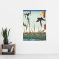 thumbnail image 2 of Utagawa Hiroshige Horikiri Iris Garden Extra Large Art Print Wall Mural Poster Premium XL, 2 of 3