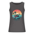 thumbnail image 3 of Xysaqa Tank Tops for Men Cool Beach Novelty Funny Graphic Tee Shirt for Men Gym Wokout Sleeveless T-Shirts Summer Tops S-4XL （Available in Big & Tall), 3 of 4