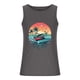 thumbnail image 2 of Tanques para Hombre para el Verano Solto Chaleco Impresión Deportivo Cuello Redondo, Casual, 2 of 4