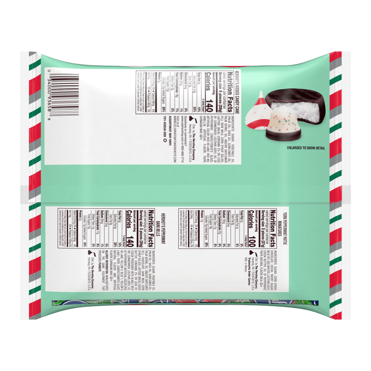 Peppermint Hershey Kisses Nutrition Facts Nutrition Ftempo