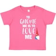 thumbnail image 3 of Inktastic Gnome Me Love Me Girls Toddler T-Shirt, 3 of 5